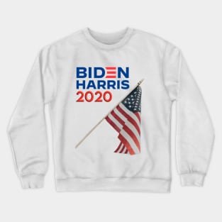 Biden Harris 2020 US Flag Crewneck Sweatshirt